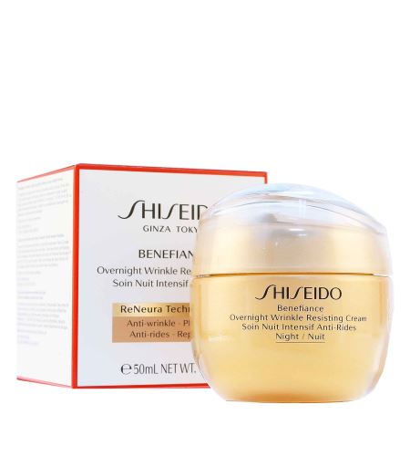 Shiseido Benefiance noční krém proti vráskám 50 ml