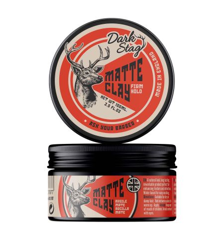 Dark Stag Matte Clay jíl na vlasy 100 ml