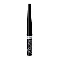 Rimmel London Glam Eyes tekuté oční linky 001 Black Glamour 3,5 ml