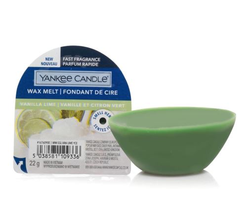 Yankee Candle Vanilla Lime vonný vosk 22,7 g