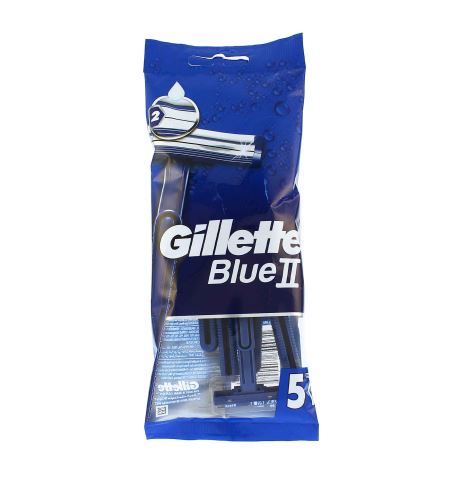 Gillette Blue II jednorázové holítko pro muže 5 ks