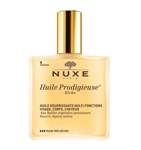 Nuxe Huile Prodigieuse Riche multifunkční suchý olej pro velmi suchou pokožku 100 ml