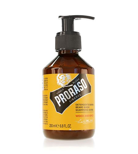 PRORASO Wood And Spice šampon na vousy pro muže 200 ml