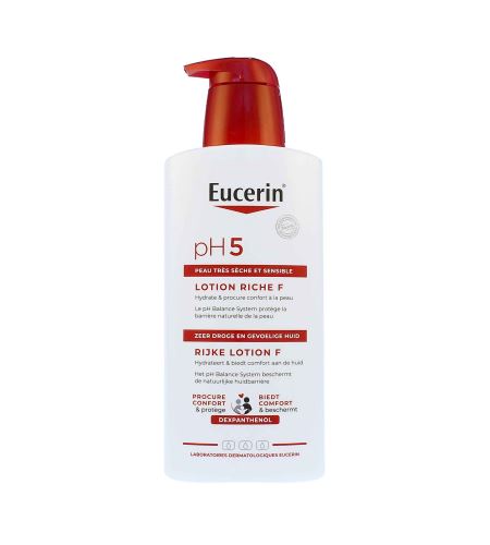 Eucerin pH5 Lotion F hydratační tělové mléko pro velmi suchou citlivou pokožku 400 ml