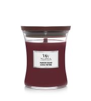 Woodwick Phantom Cherry vonná svíčka s dřevěným knotem 275 g