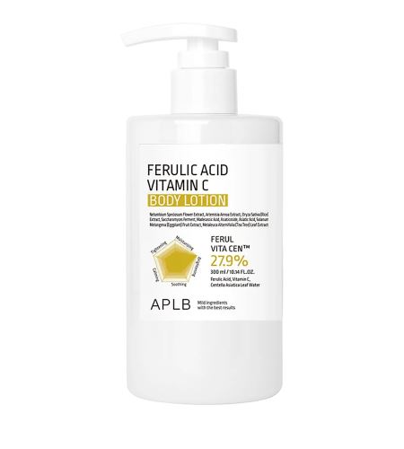 APLB Ferulic Acid Vitamin C Body Lotion antioxidační tělové mléko 300 ml