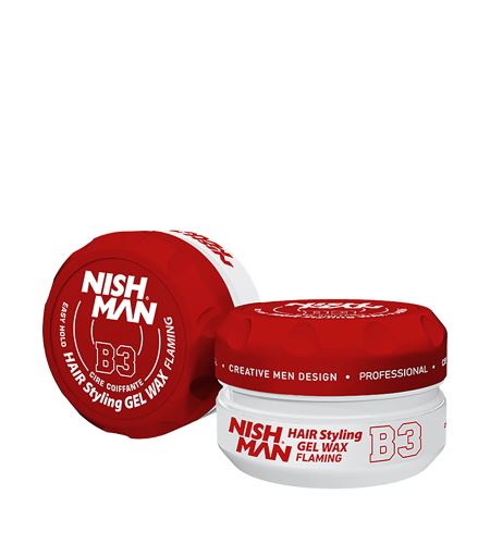 NISHMAN Hair Styling Wax Flaming lesklý vlasový vosk 150 ml