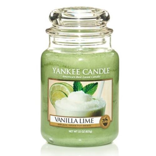 Yankee Candle Vanilla Lime vonná svíčka 623 g