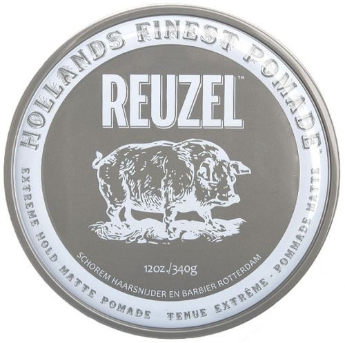 REUZEL Styling Grey Pomade Extreme Hold pomáda na vlasy s extra silným zpevněním a matným vzhledem pro muže