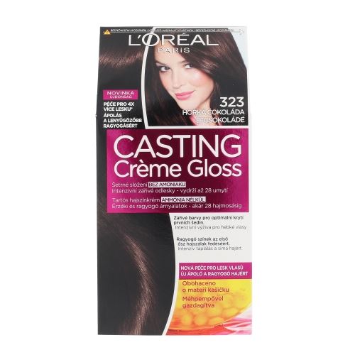 L'Oréal Paris Casting Creme Gloss 1ks W 323 Darkest Chocolate