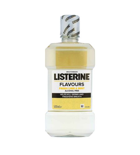 Listerine Flavours Fresh Lime & Mint ústní voda 500 ml