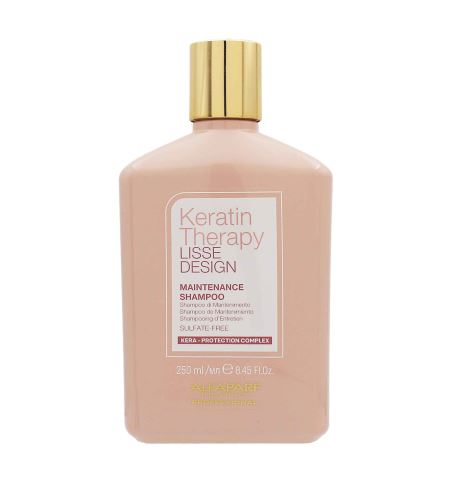 Alfaparf Milano Keratin Therapy Lisse Design jemný šampon pro lesk a hebkost vlasů 250 ml