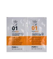 PURING 01 Richness Nourishing Shampoo + Conditioner vzorek 10+10 ml