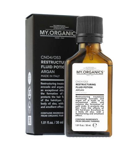 MY.ORGANICS The Organic Restructuring Fluid Potion vlasový elixír 30 ml