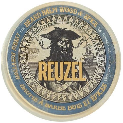 REUZEL Beard Balm Wood & Spice hydratační balzám na vousy pro muže 35g