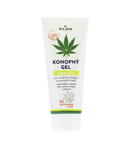 Alpa Cannabis Massage Gel masážní 100 ml