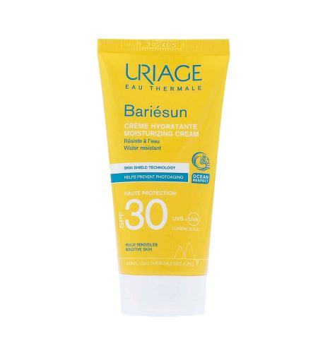 Uriage Bariésun Moisturizing Cream hydratační krém na opalování SPF 30 50 ml