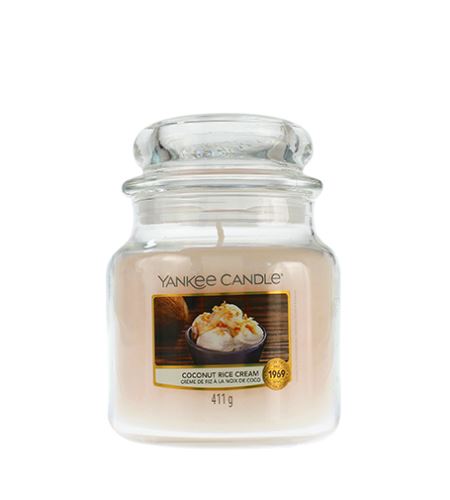 Yankee Candle Coconut Rice Cream vonná svíčka 411 g