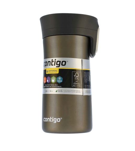 Contigo Pinnacle termohrnek 300 ml Transparent Matte Latte