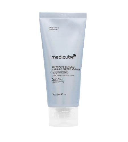 Medicube Zero Pore Capsule Cleansing Foam pěna na hloubkové čištění pórů s kapslemi exosomů a AHA-BHA-PHA 120 g