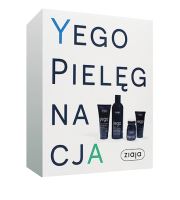 Ziaja Men dárková sada (sprchový gel 3v1 300 ml + hydratační krém SPF6 50 ml + balzám po holení 75 ml + antiperspirant 60 ml)
