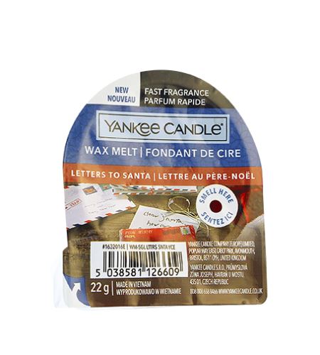 Yankee Candle Letters To Santa vonný vosk 22 g