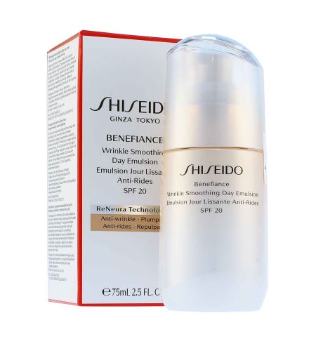 Shiseido Benefiance denní emulze pro vyhlazení vrásek SPF20 75 ml