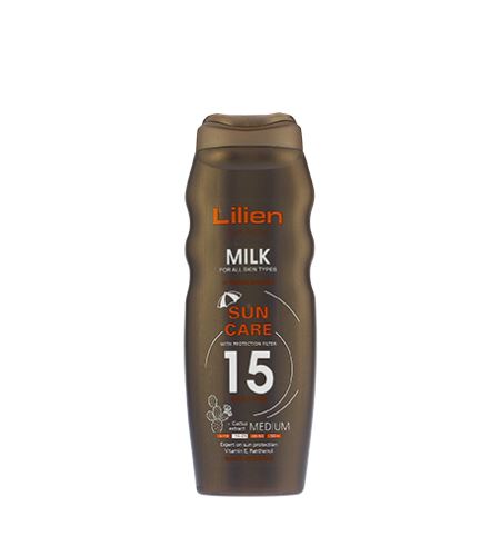 Lilien Sun Active opalovací mléko SPF 15 200 ml