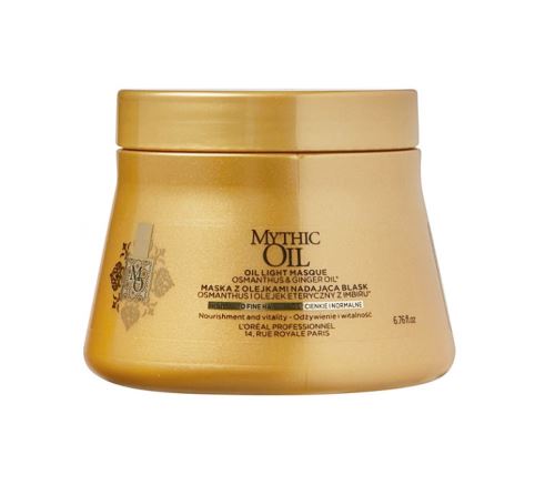 L'Oréal Professionnel Mythic Oil Oil Light Masque Normal To Fine Hair 200 ml