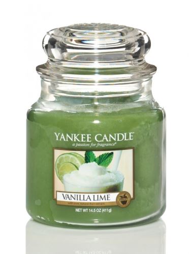 Yankee Candle Vanilla Lime vonná svíčka 411 g