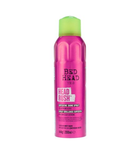 TIGI Bed Head Head Rush vlasový sprej pro lesk 200 ml