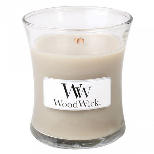 WoodWick Wood Smoke vonná svíčka s dřevěným knotem 85 g