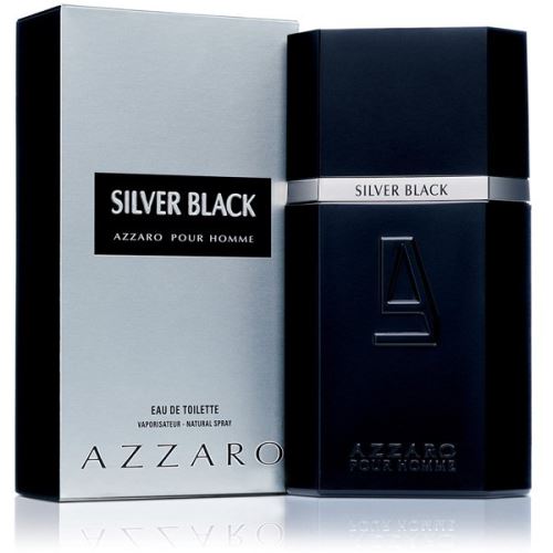 Azzaro Silver Black toaletní voda 100 ml Pro muže