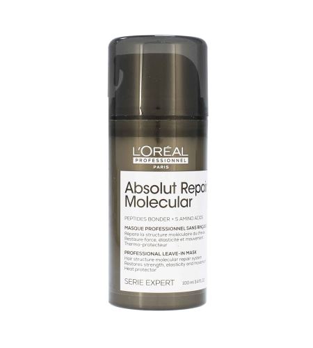 L'Oréal Professionnel Serie Expert Absolut Repair Molecular obnovující maska pro poškozené vlasy 100 ml