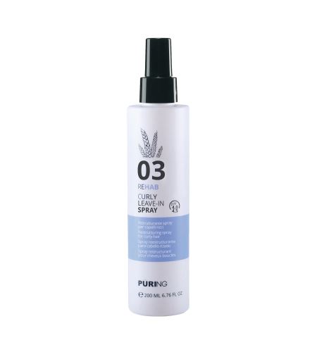 PURING 03 Rehab Curly Leave-In Spray bezoplachový sprej 200 ml