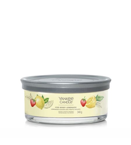 Yankee Candle Iced Berry Lemonade signature tumbler 5 knotů 340 g