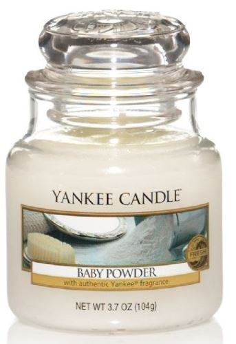 Yankee Candle Baby Powder vonná svíčka 104 g