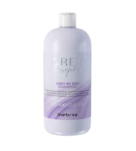 Inebrya Grey By Day Shampoo jemný šampon pro přírodní šedé vlasy