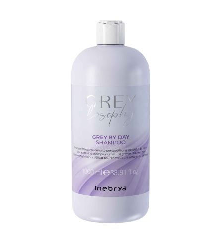 Inebrya Grey By Day Shampoo jemný šampon pro přírodní šedé vlasy