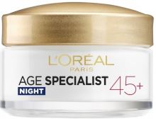 L&#39;Oréal Paris Age Specialist 45+ noční krém proti vráskám 50 ml