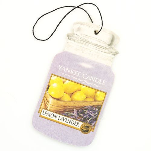 Yankee Candle TAG classic Lemon lavender vonná visačka 1 ks