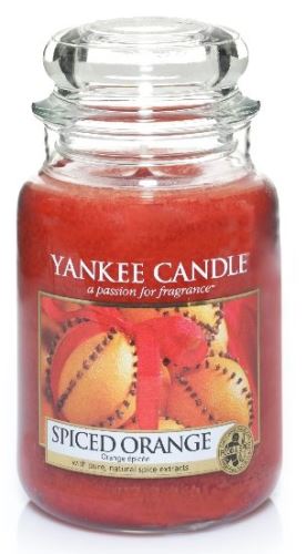 Yankee Candle Spiced Orange vonná svíčka 623 g