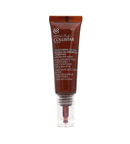 Collistar Attivi Puri Hyaluronic Acid + Peptides liftingové sérum na oční okolí 15 ml
