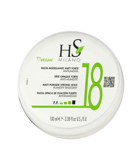 HS Milano Mat Pomade Strong Hold matná pasta 100 ml