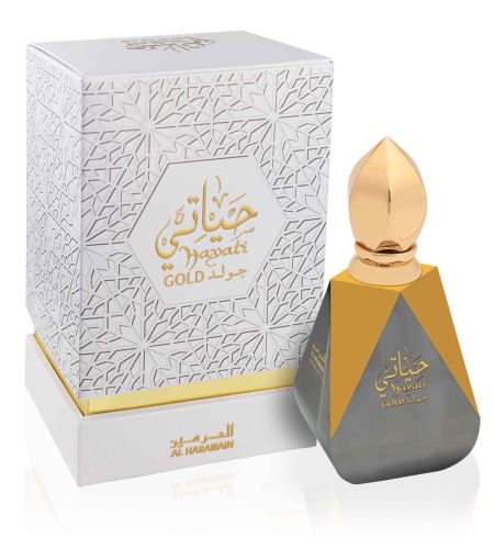 Al Haramain Hayati Gold parfémovaný olej unisex 12 ml