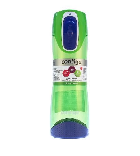 Contigo Swish sportovní láhev s chytrým uzávěrem pro děti 500 ml Citron