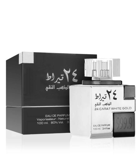 Lattafa 24 Carat White Gold parfémovaná voda unisex 100 ml