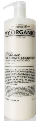 MY.ORGANICS The Organic Pro-Keratin Conditioner Argan And Avocado 1000ml
