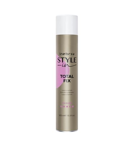 Inebrya Style-in Total Fix lak na vlasy se silnou fixací 500 ml