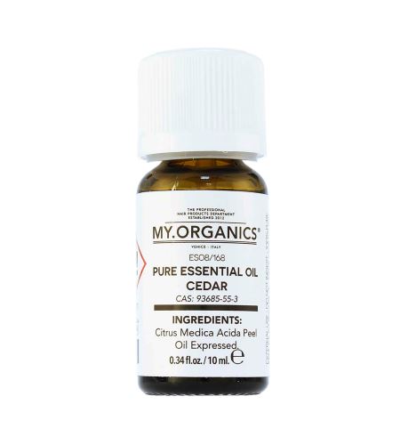 My.Organics Essential Oil Cedar esenciální olej 10 ml cedr